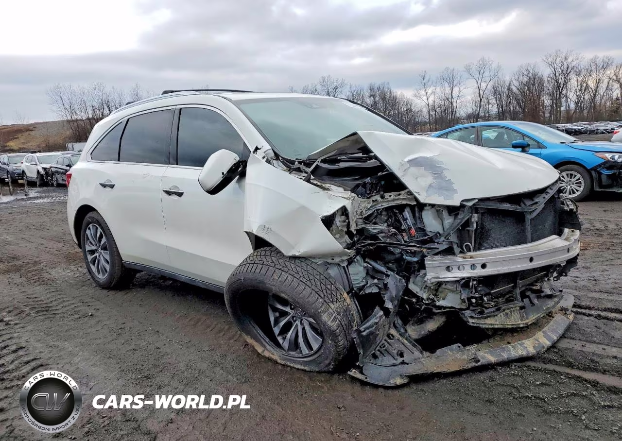 2016 Acura Mdx Technology VIN:5FRYD4H4XGB014357 - 4