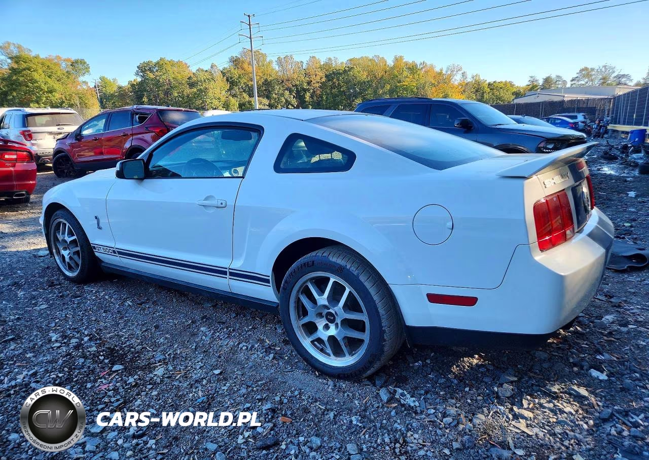 2007 Ford Mustang Shelby Gt500 VIN:1ZVHT88S475244839 - 2