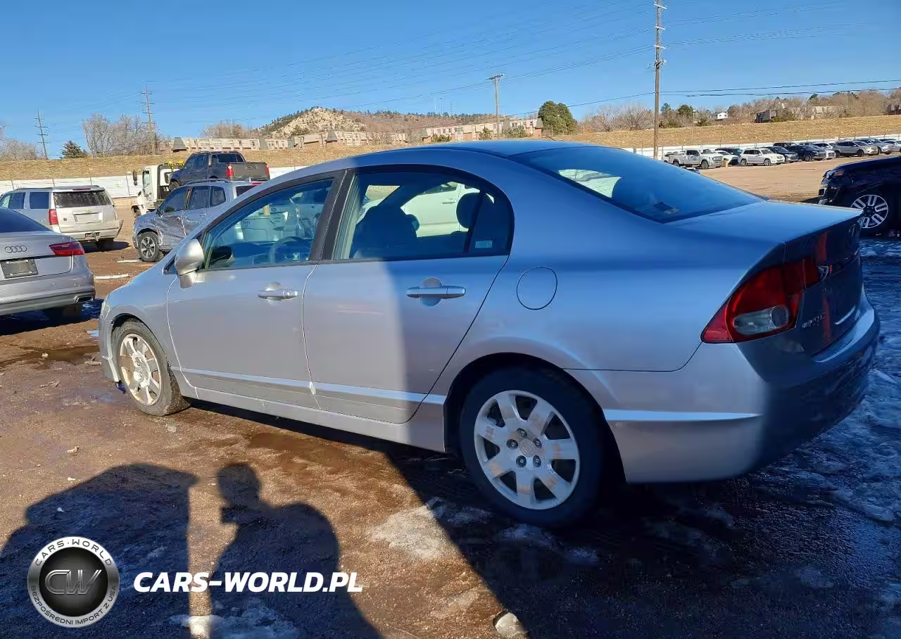 2009 Honda Civic Lx VIN:19XFA16539E016407 - 2