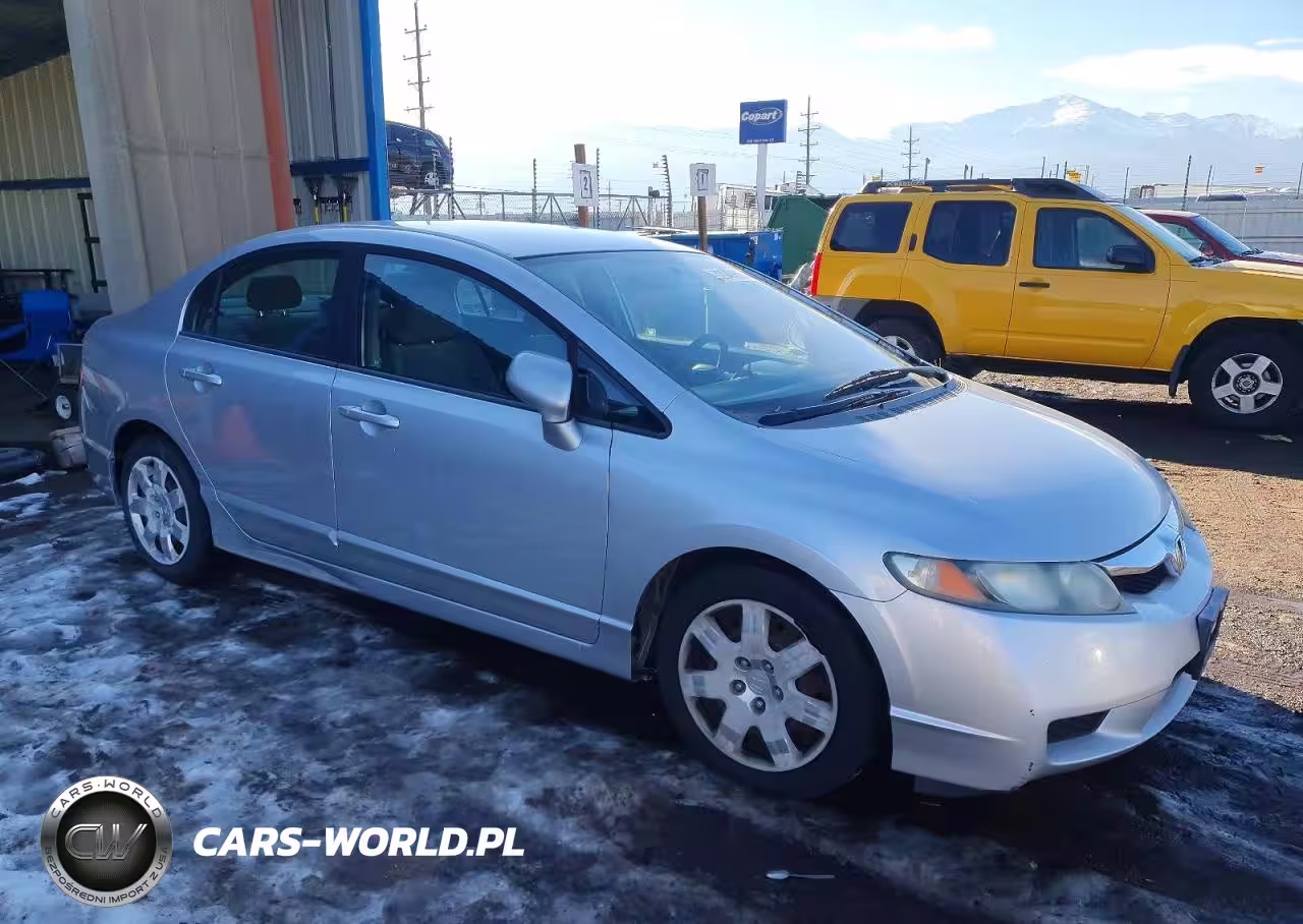 2009 Honda Civic Lx VIN:19XFA16539E016407 - 4