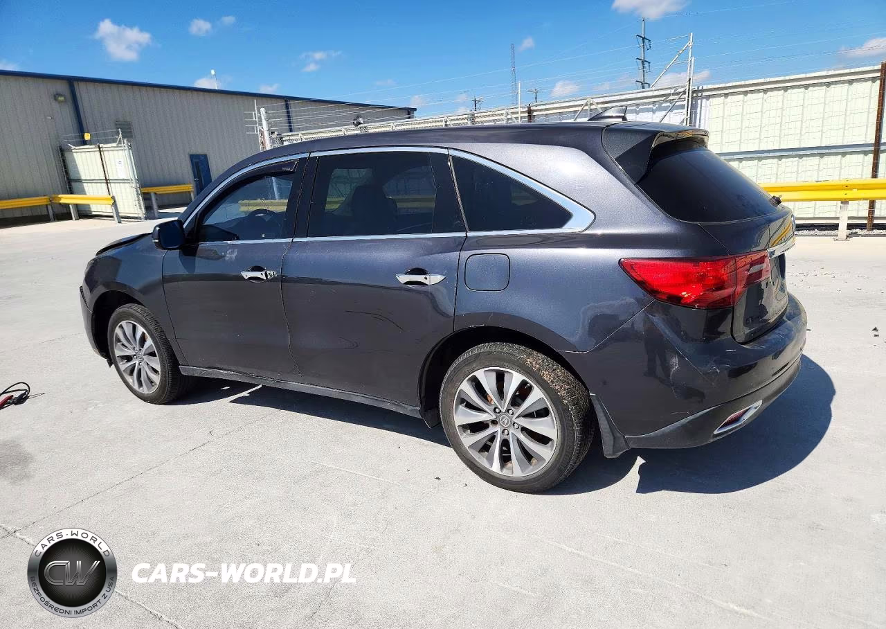 2016 Acura Mdx Technology VIN:5FRYD3H47GB014505 - 2