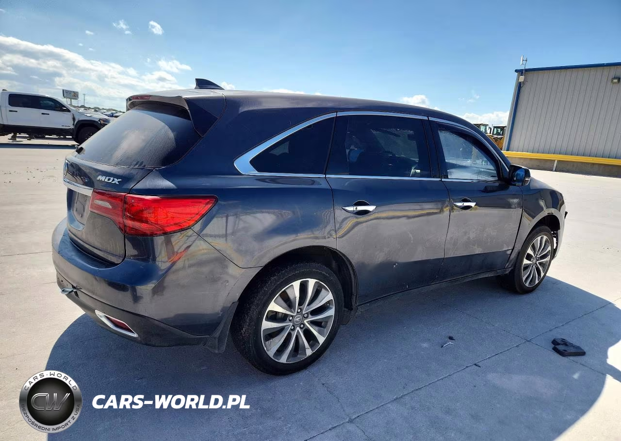 2016 Acura Mdx Technology VIN:5FRYD3H47GB014505 - 3