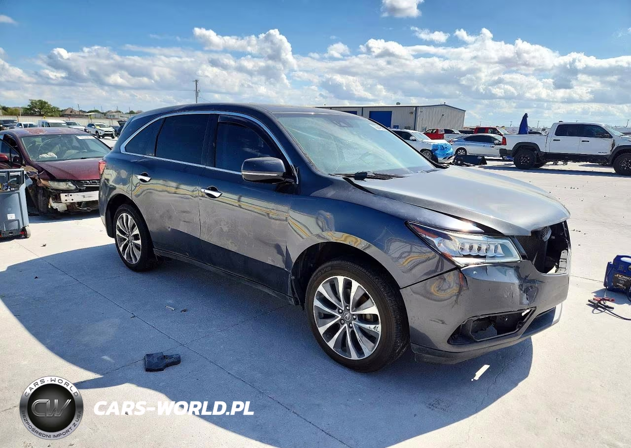 2016 Acura Mdx Technology VIN:5FRYD3H47GB014505 - 4