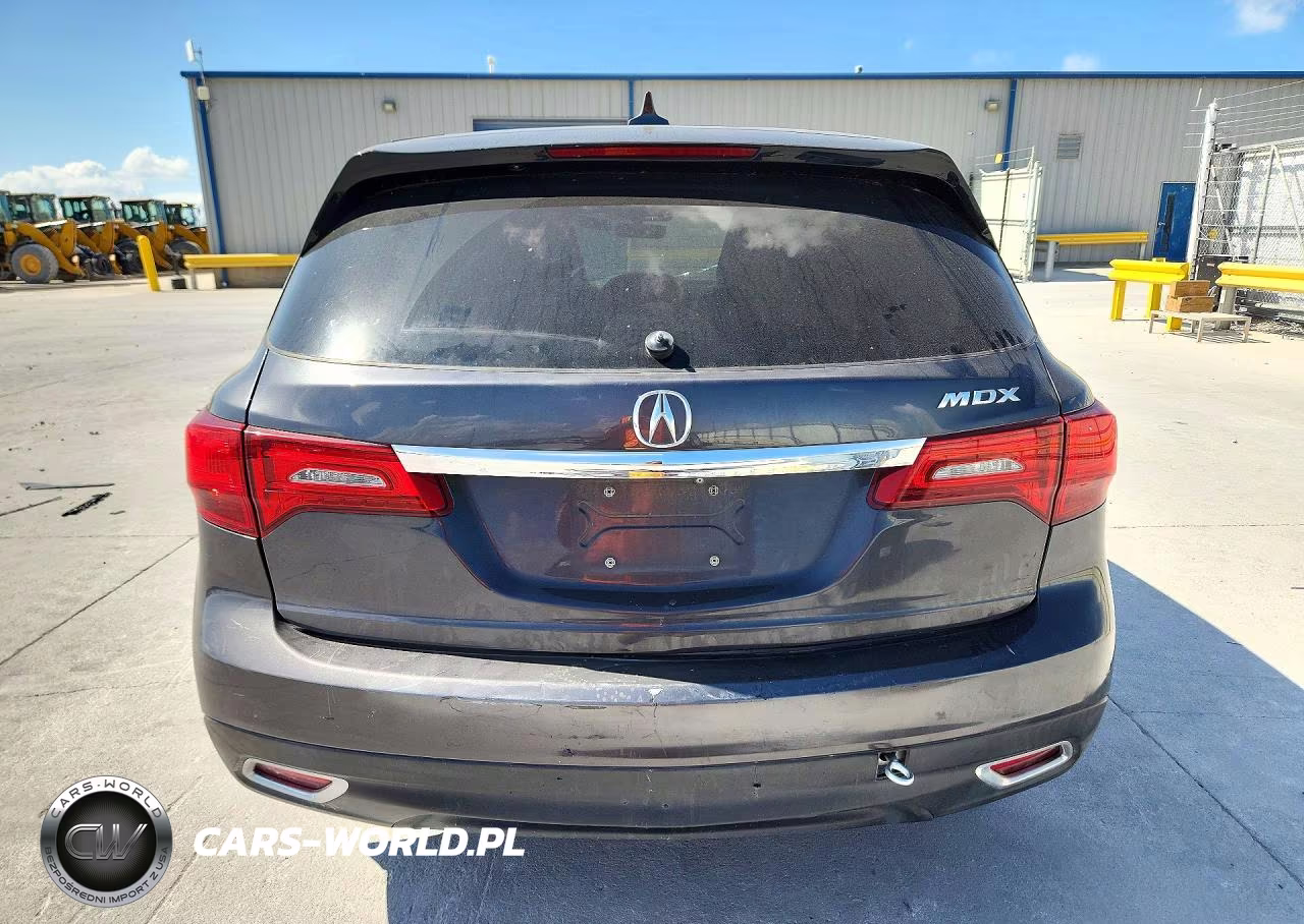 2016 Acura Mdx Technology VIN:5FRYD3H47GB014505 - 6