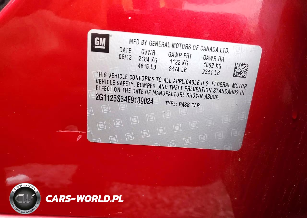 2014 Chevrolet Impala Lt VIN:2G1125S34E9139024 - 12