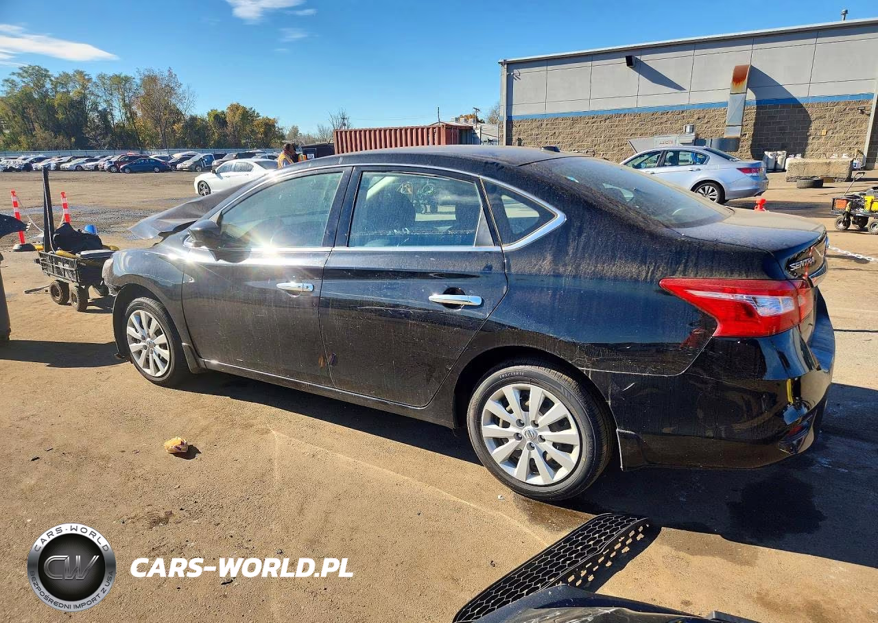 2017 Nissan Sentra Sv VIN:3N1AB7AP2HY283198 - 2