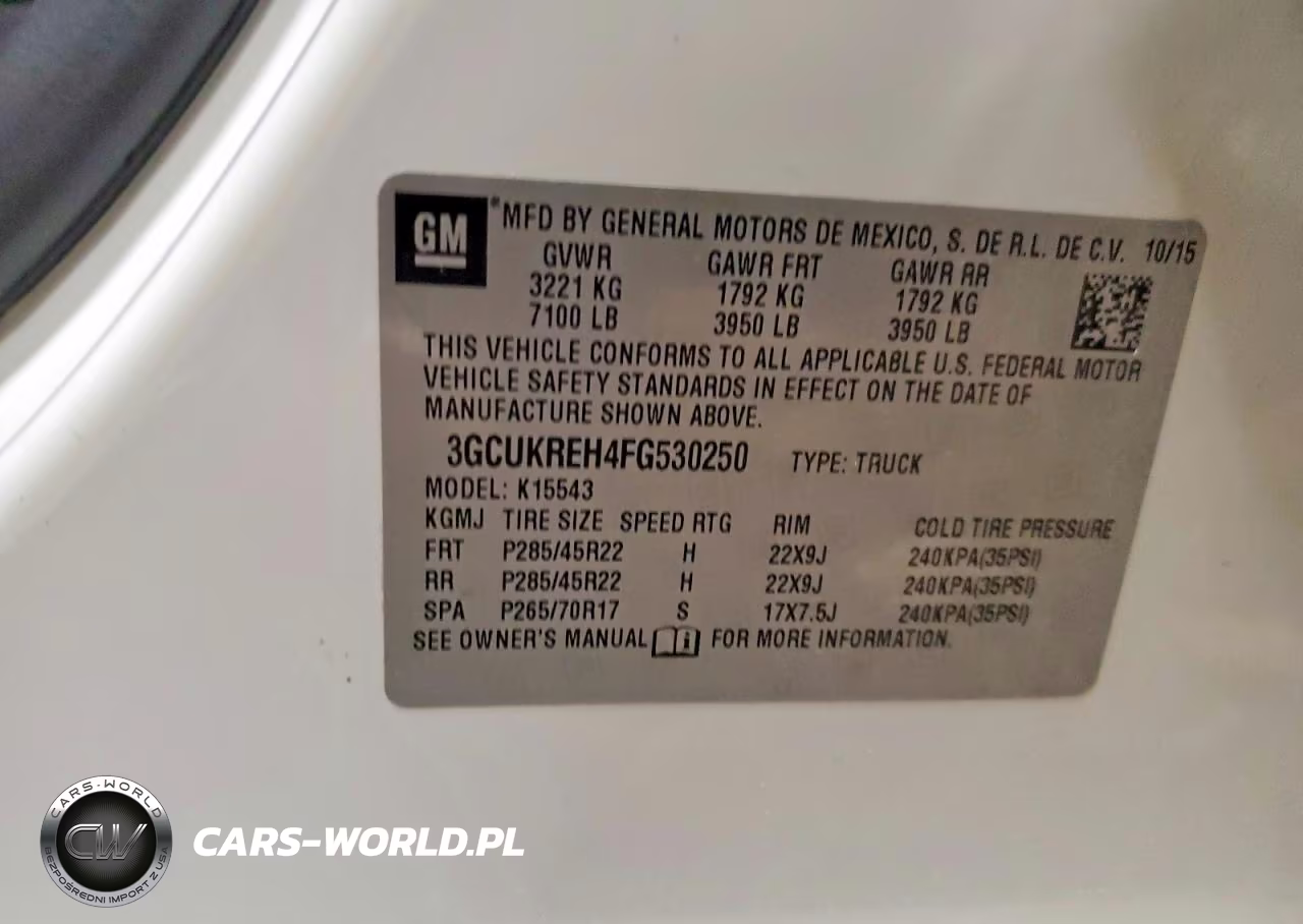 2015 Chevrolet Silverado K1500 Lt VIN:3GCUKREH4FG530250 - 12