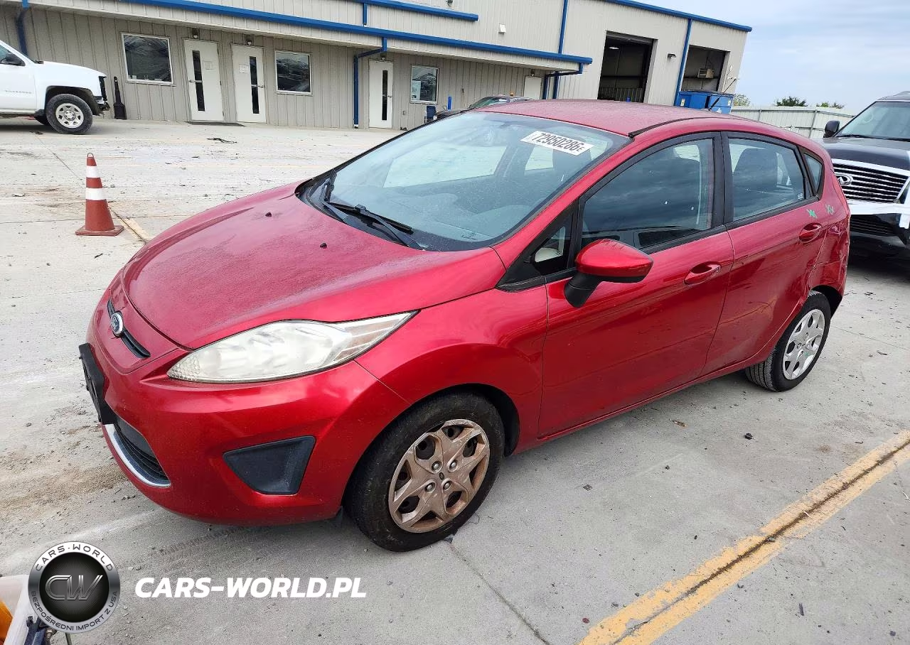 2012 Ford Fiesta Se VIN:3FADP4EJ0CM111290 - 1