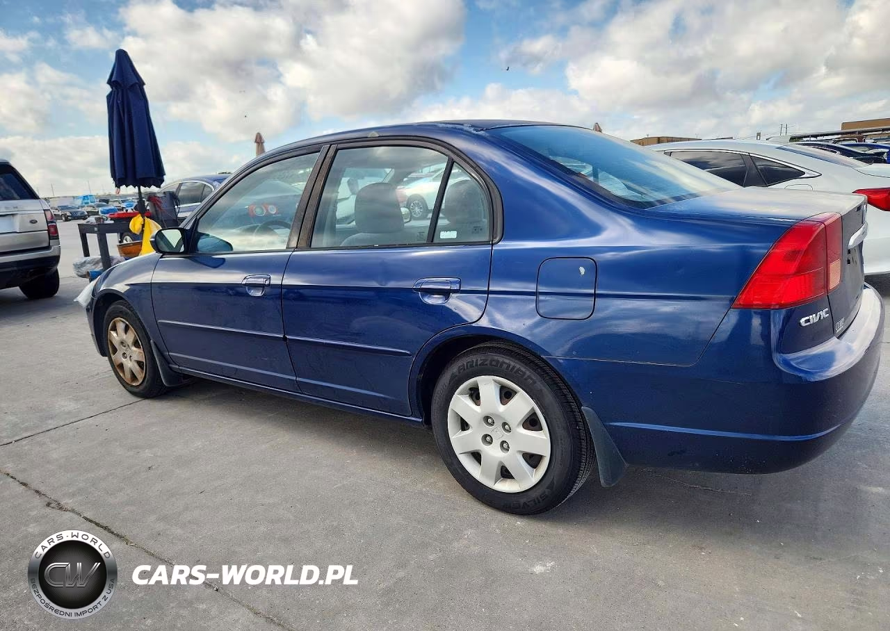 2001 Honda Civic Ex VIN:2HGES26761H602626 - 2