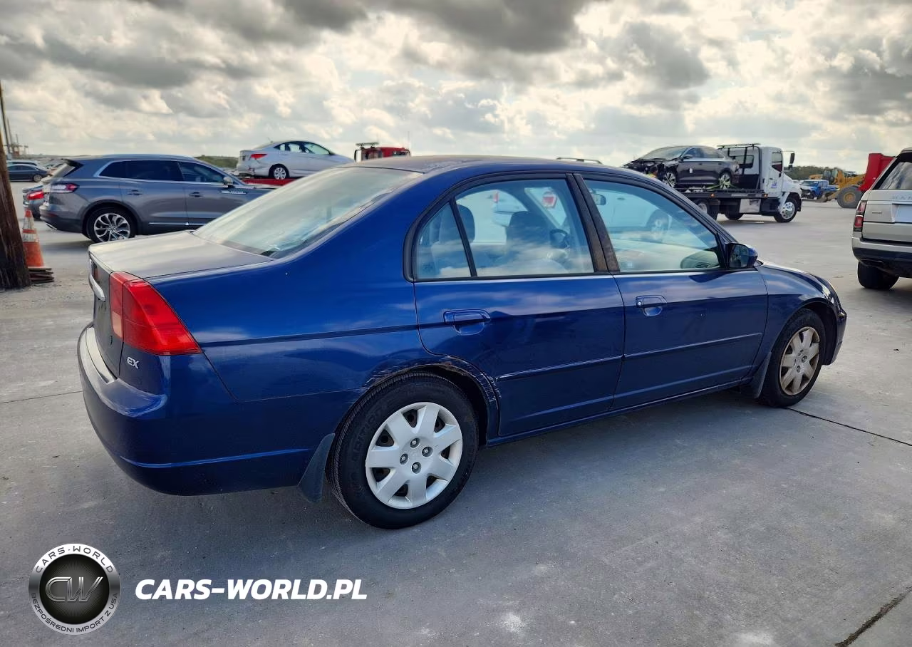 2001 Honda Civic Ex VIN:2HGES26761H602626 - 3