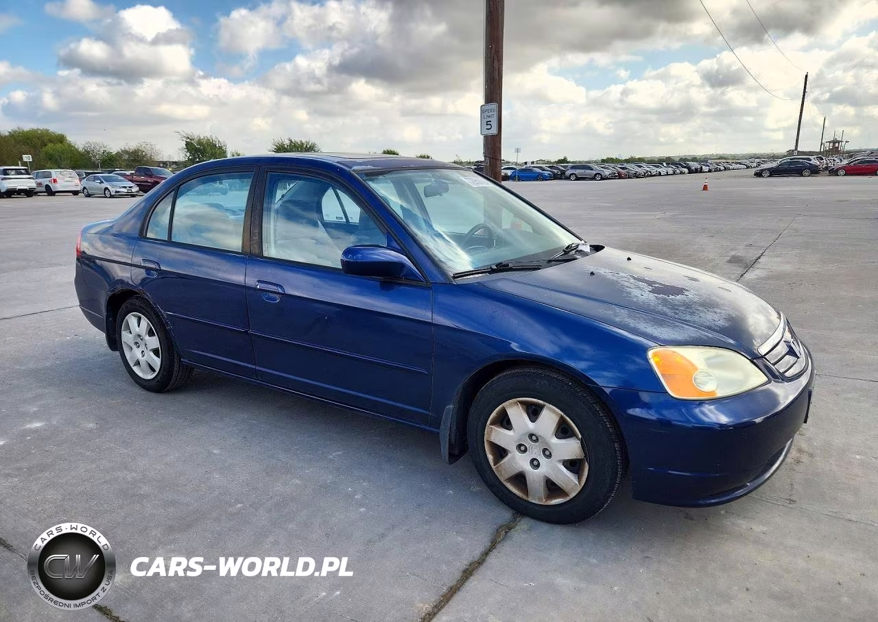 2001 Honda Civic Ex VIN:2HGES26761H602626 - 4