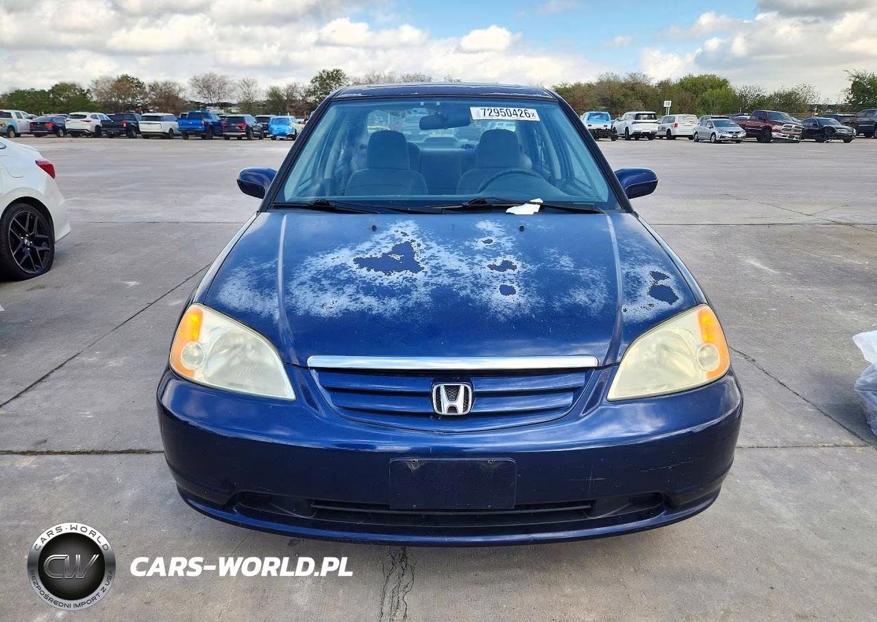 2001 Honda Civic Ex VIN:2HGES26761H602626 - 5