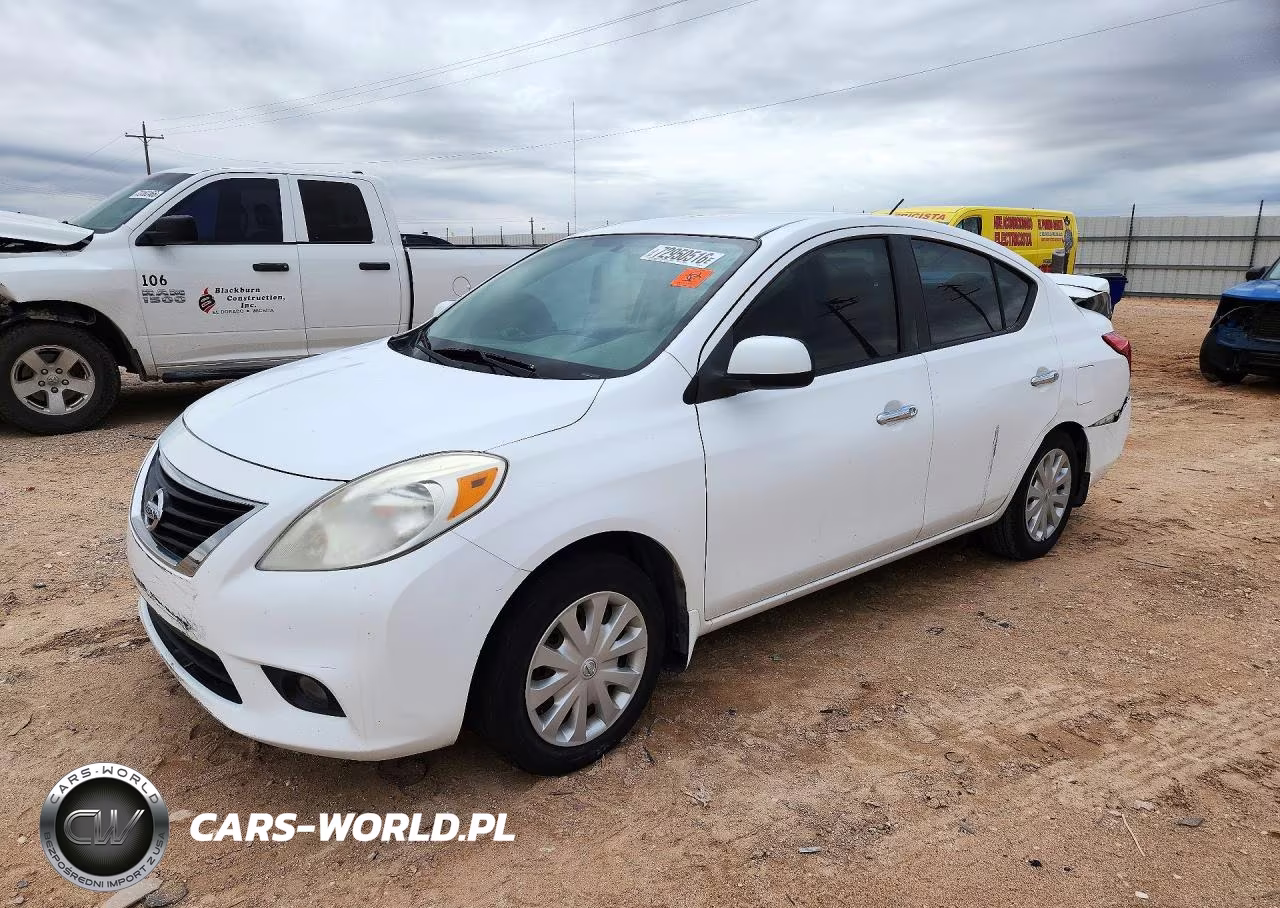 2013 Nissan Versa 1.6 S VIN:3N1CN7AP3DL893196 - 1