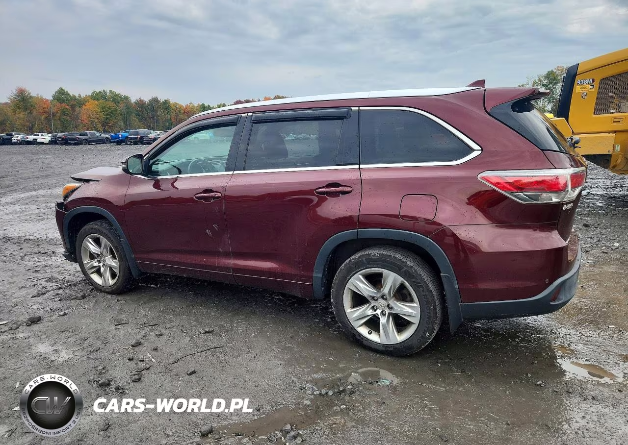 2014 Toyota Highlander Limited VIN:5TDDKRFH4ES053303 - 2