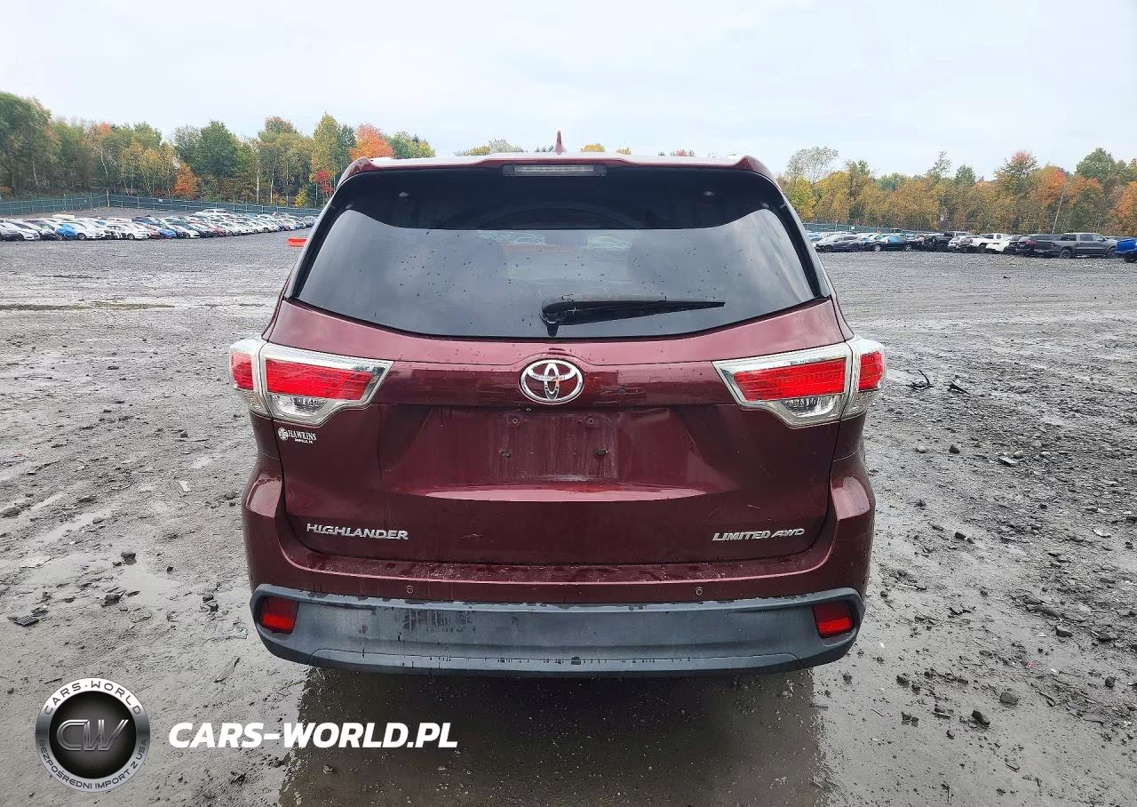 2014 Toyota Highlander Limited VIN:5TDDKRFH4ES053303 - 6