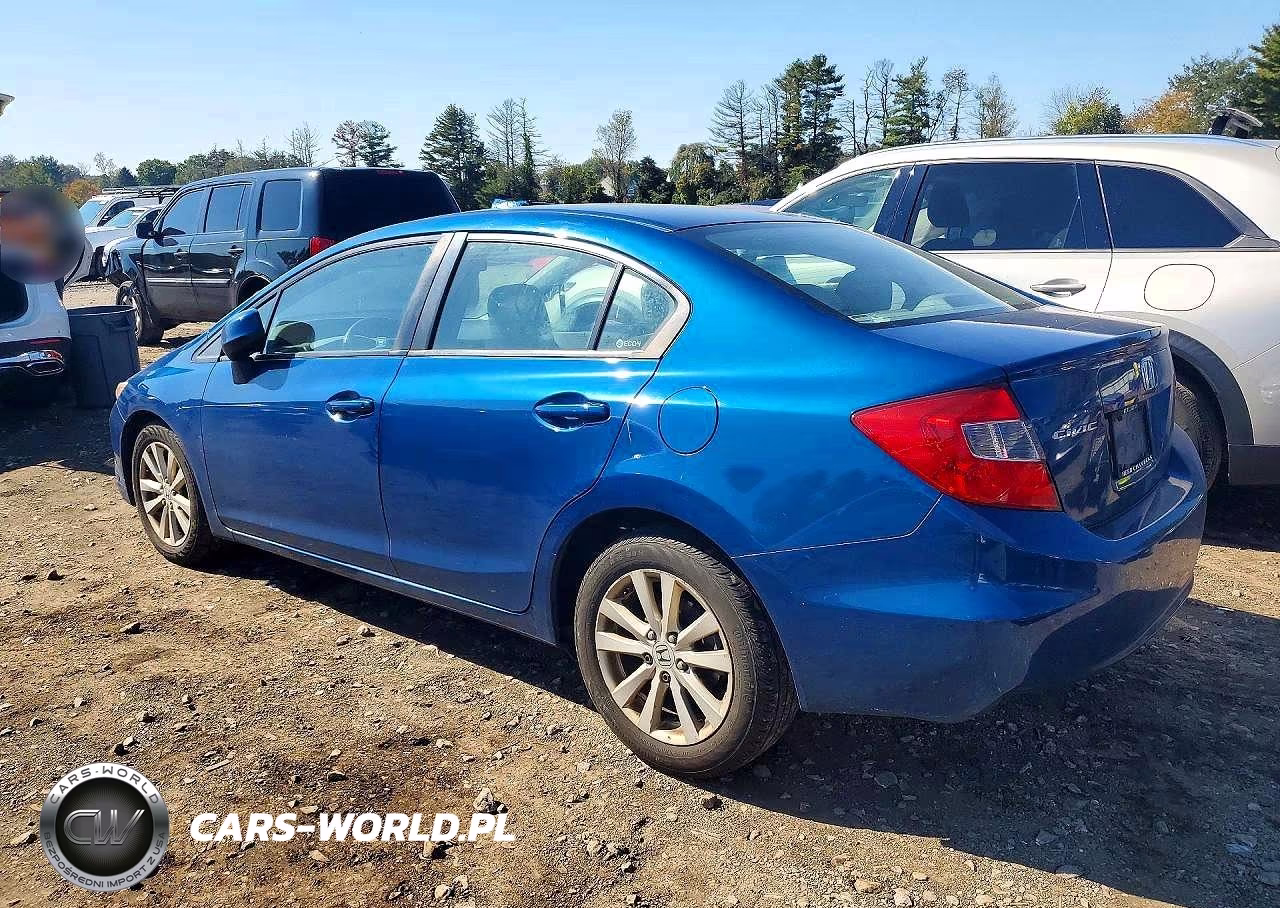 2012 Honda Civic Exl VIN:2HGFB2F95CH546719 - 2