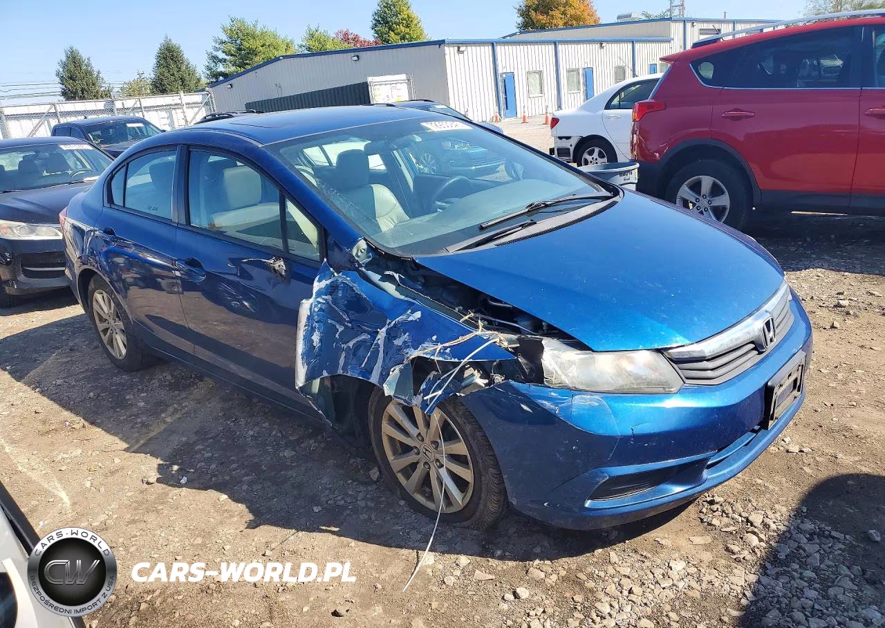 2012 Honda Civic Exl VIN:2HGFB2F95CH546719 - 4