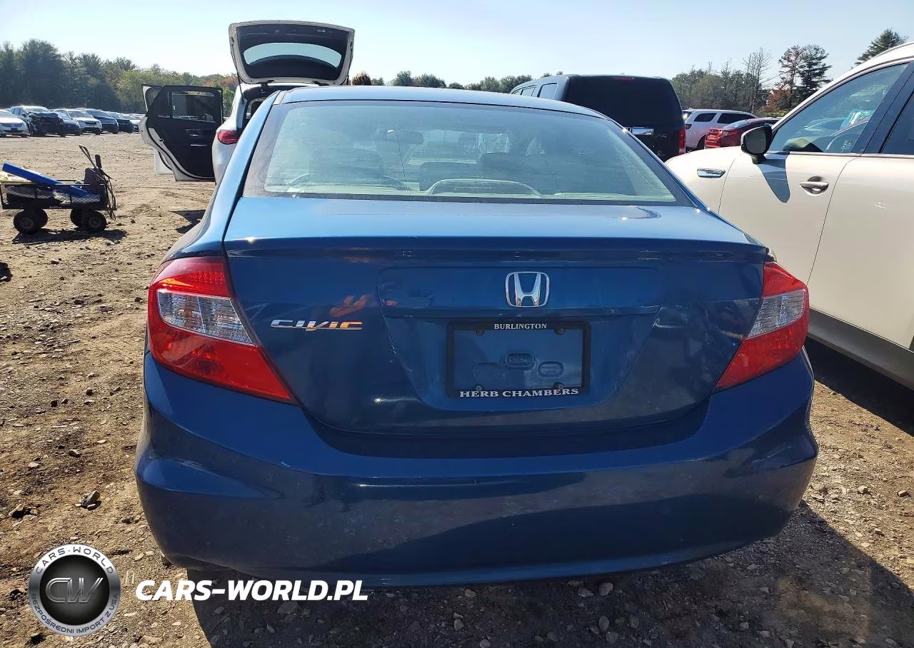 2012 Honda Civic Exl VIN:2HGFB2F95CH546719 - 6