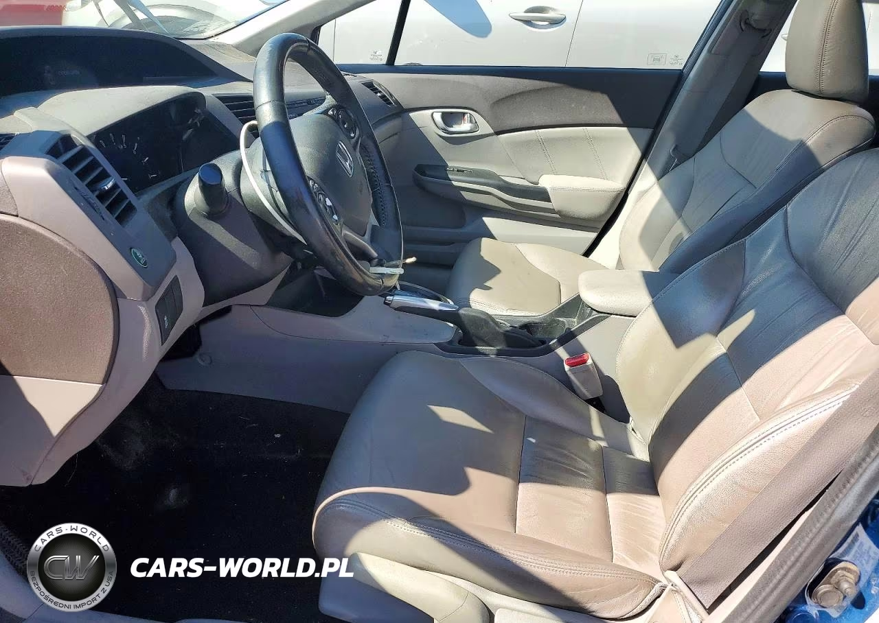 2012 Honda Civic Exl VIN:2HGFB2F95CH546719 - 7