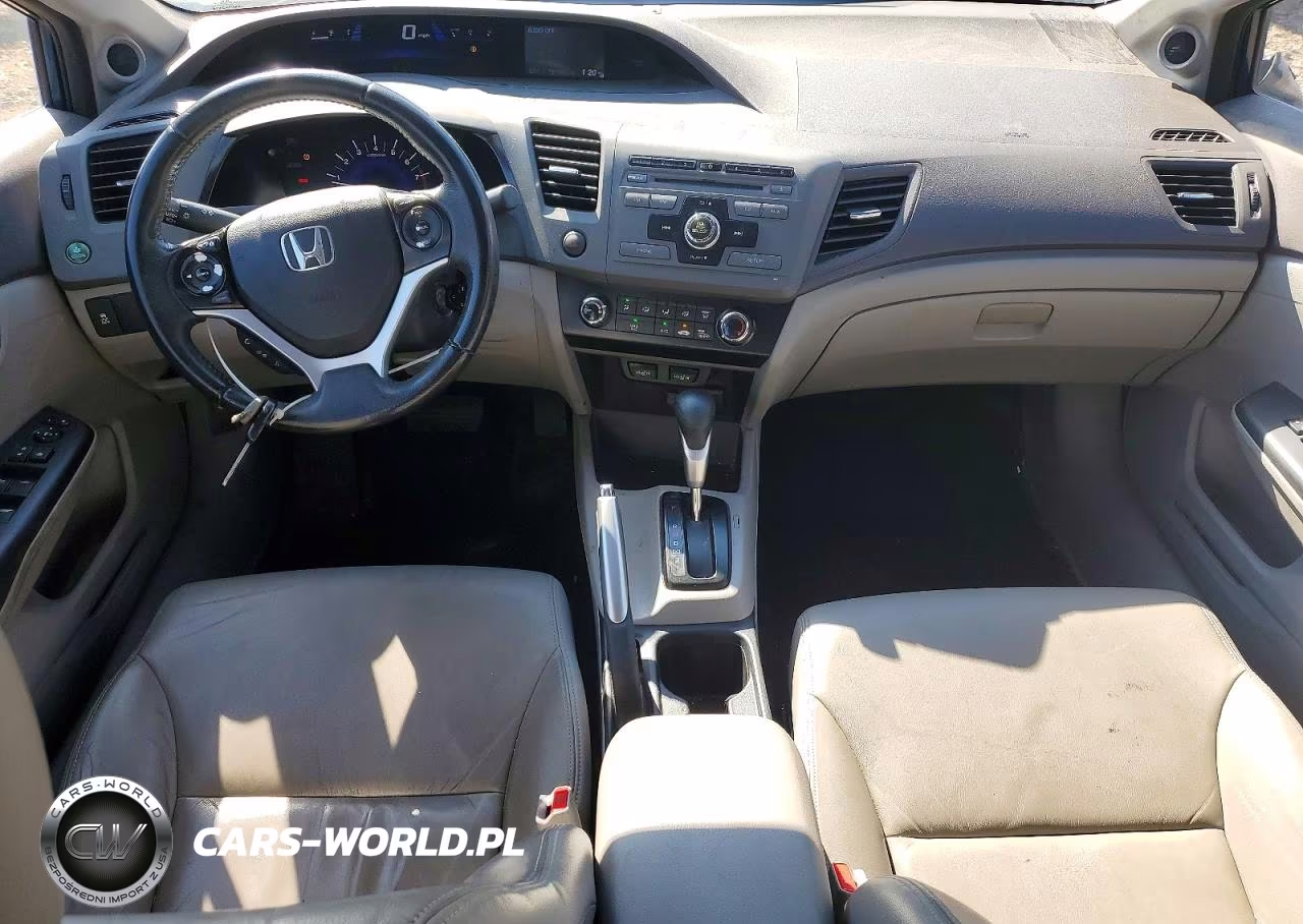 2012 Honda Civic Exl VIN:2HGFB2F95CH546719 - 8