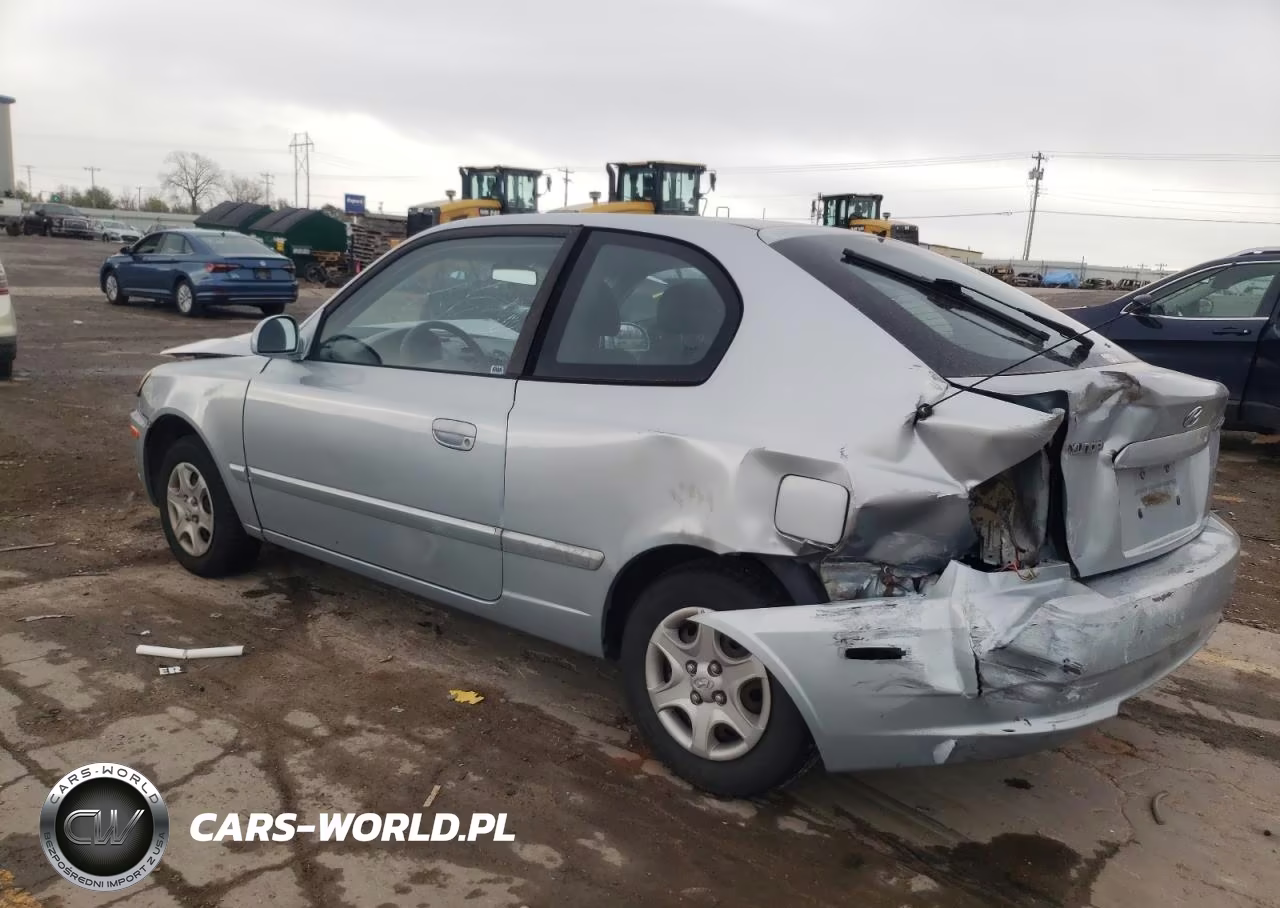 2005 Hyundai Accent Gs VIN:KMHCG35C45U340339 - 2