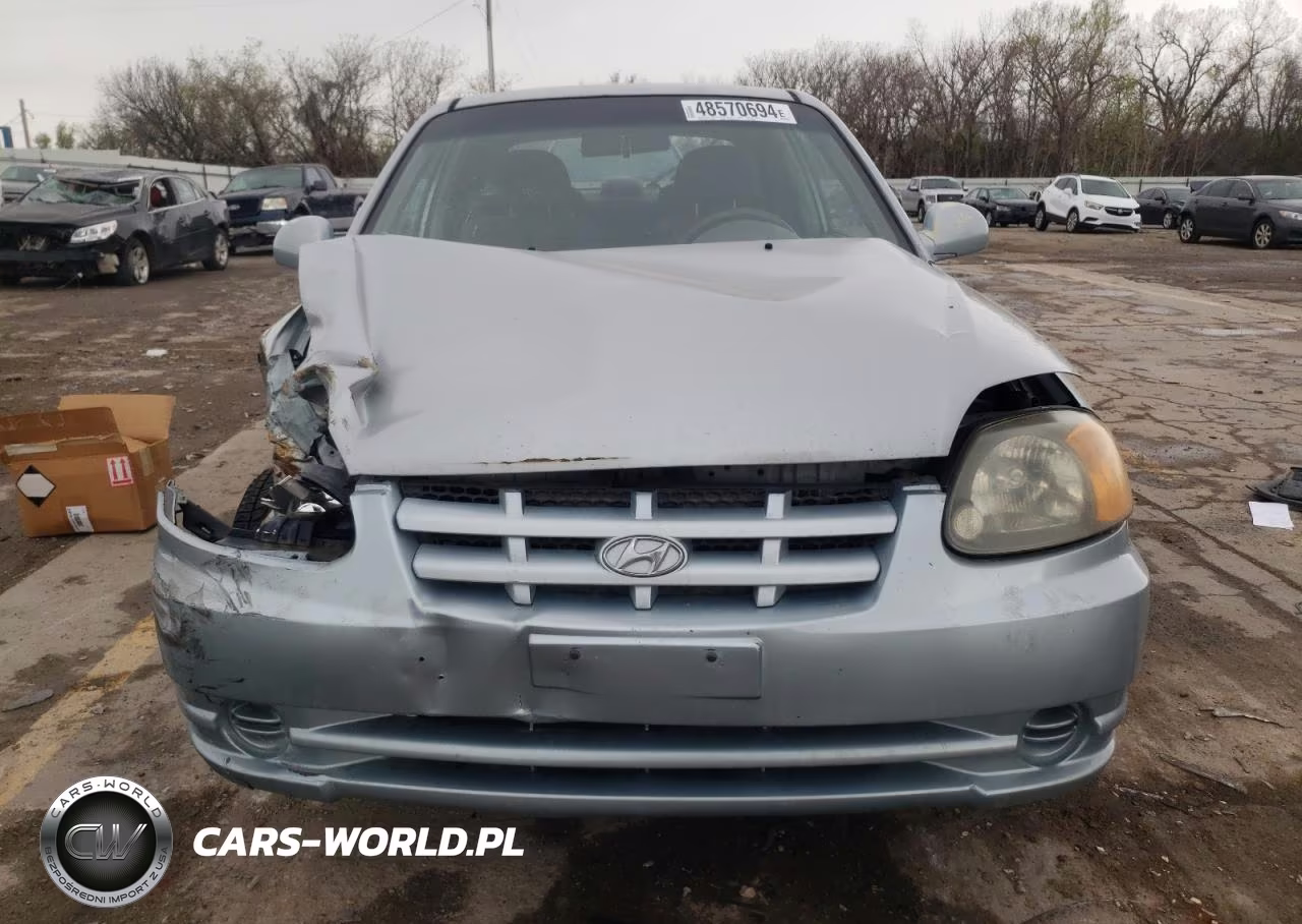 2005 Hyundai Accent Gs VIN:KMHCG35C45U340339 - 5