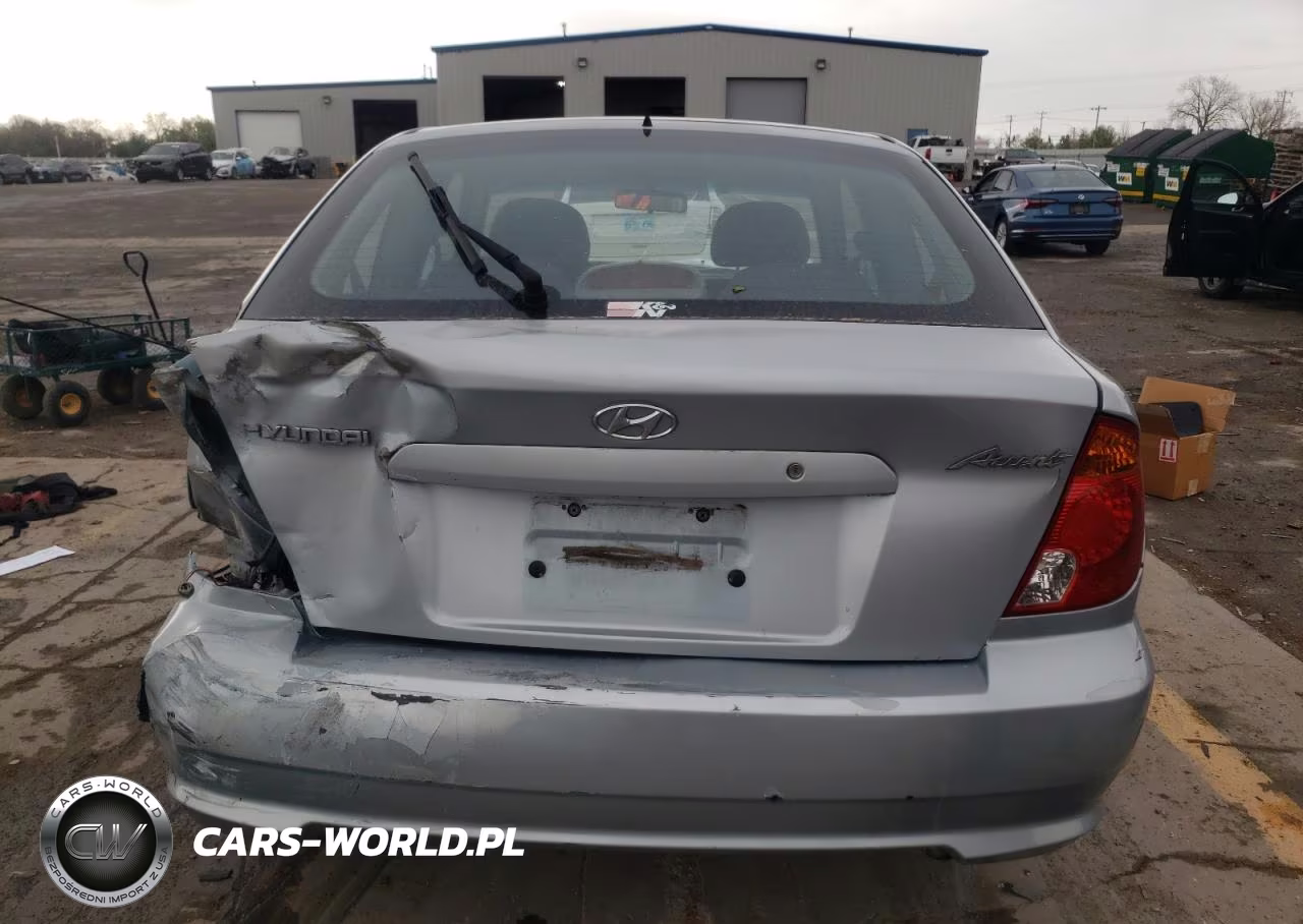 2005 Hyundai Accent Gs VIN:KMHCG35C45U340339 - 6