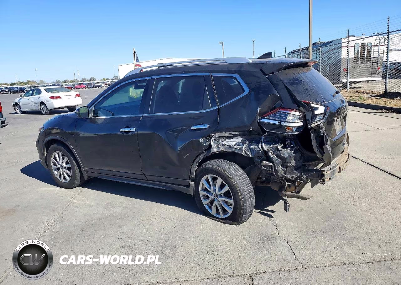 2017 Nissan Rogue Sv VIN:JN8AT2MT4HW382512 - 2