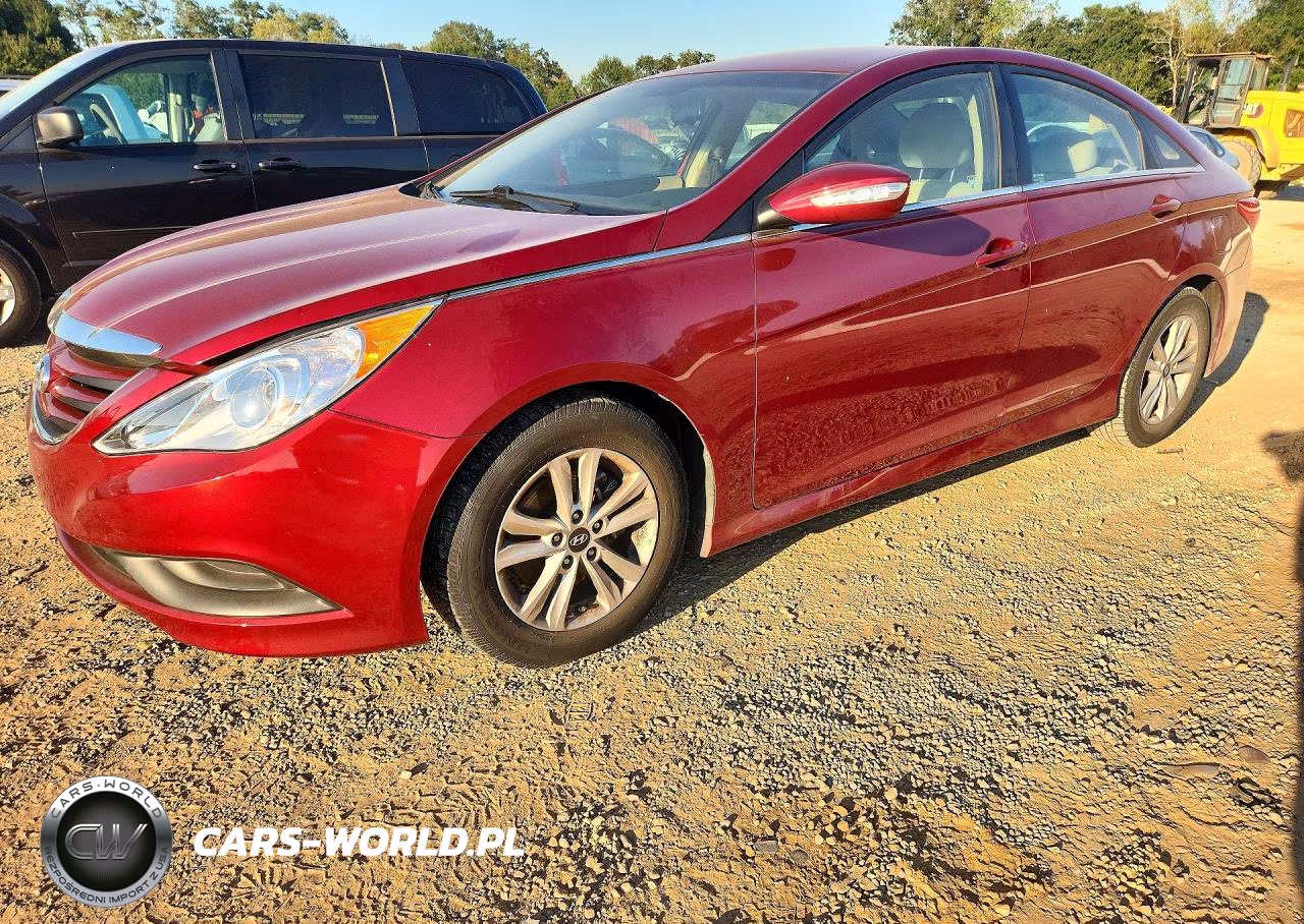 2014 Hyundai Sonata Gls VIN:5NPEB4AC5EH829091 - 1