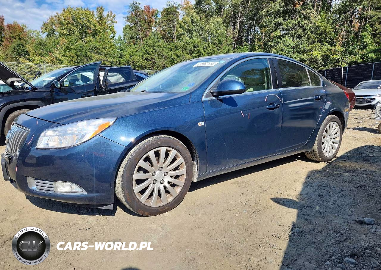 2011 Buick Regal Cxl VIN:W04GU5GC4B1010280 - 1