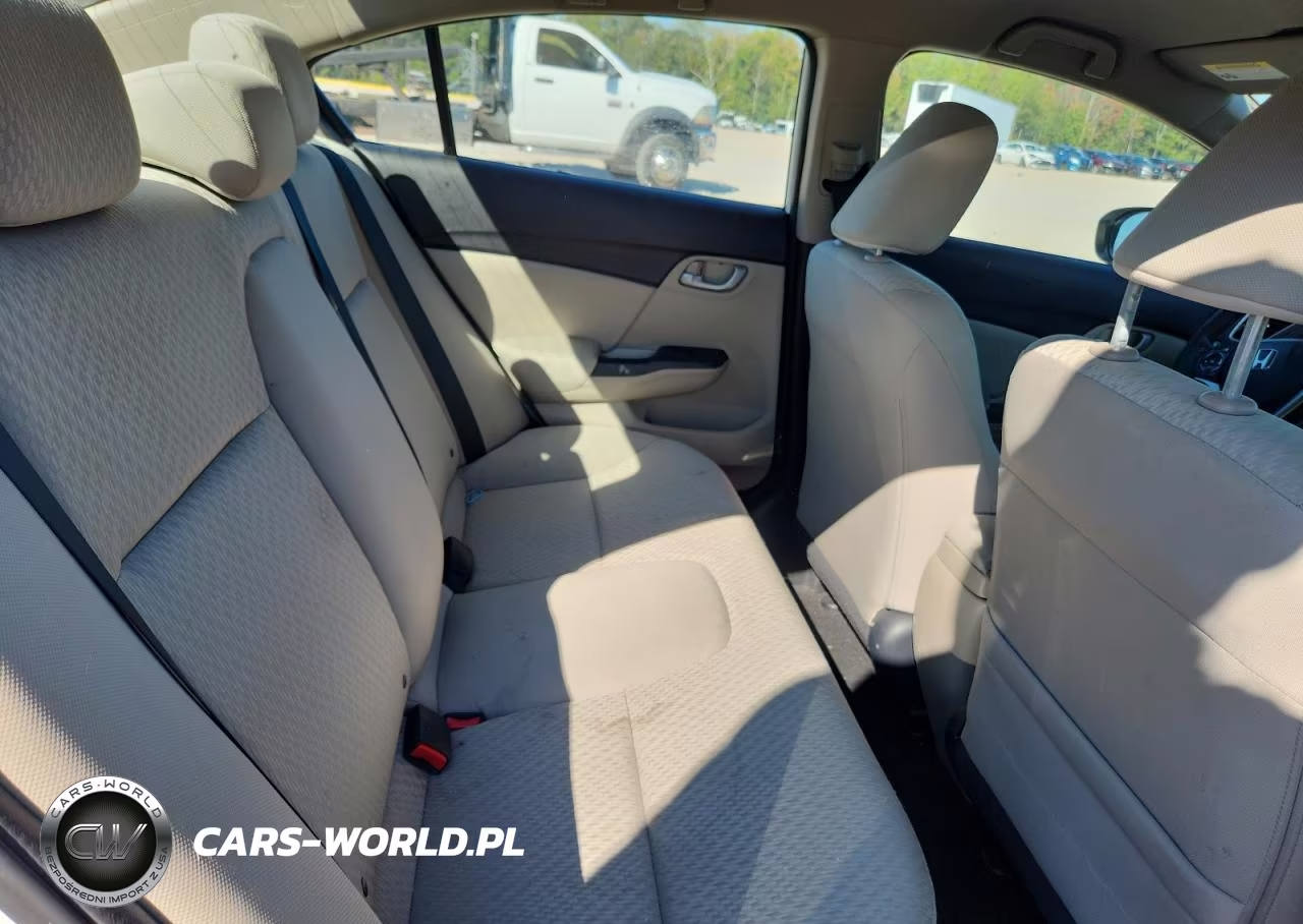 2014 Honda Civic Lx VIN:19XFB2F54EE017465 - 10