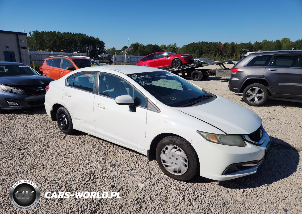 2014 Honda Civic Lx VIN:19XFB2F54EE017465 - 4