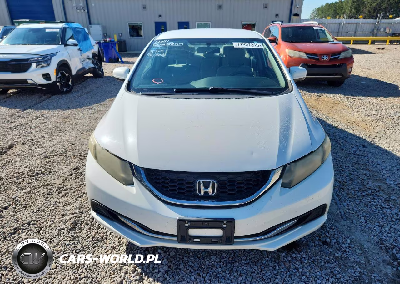 2014 Honda Civic Lx VIN:19XFB2F54EE017465 - 5