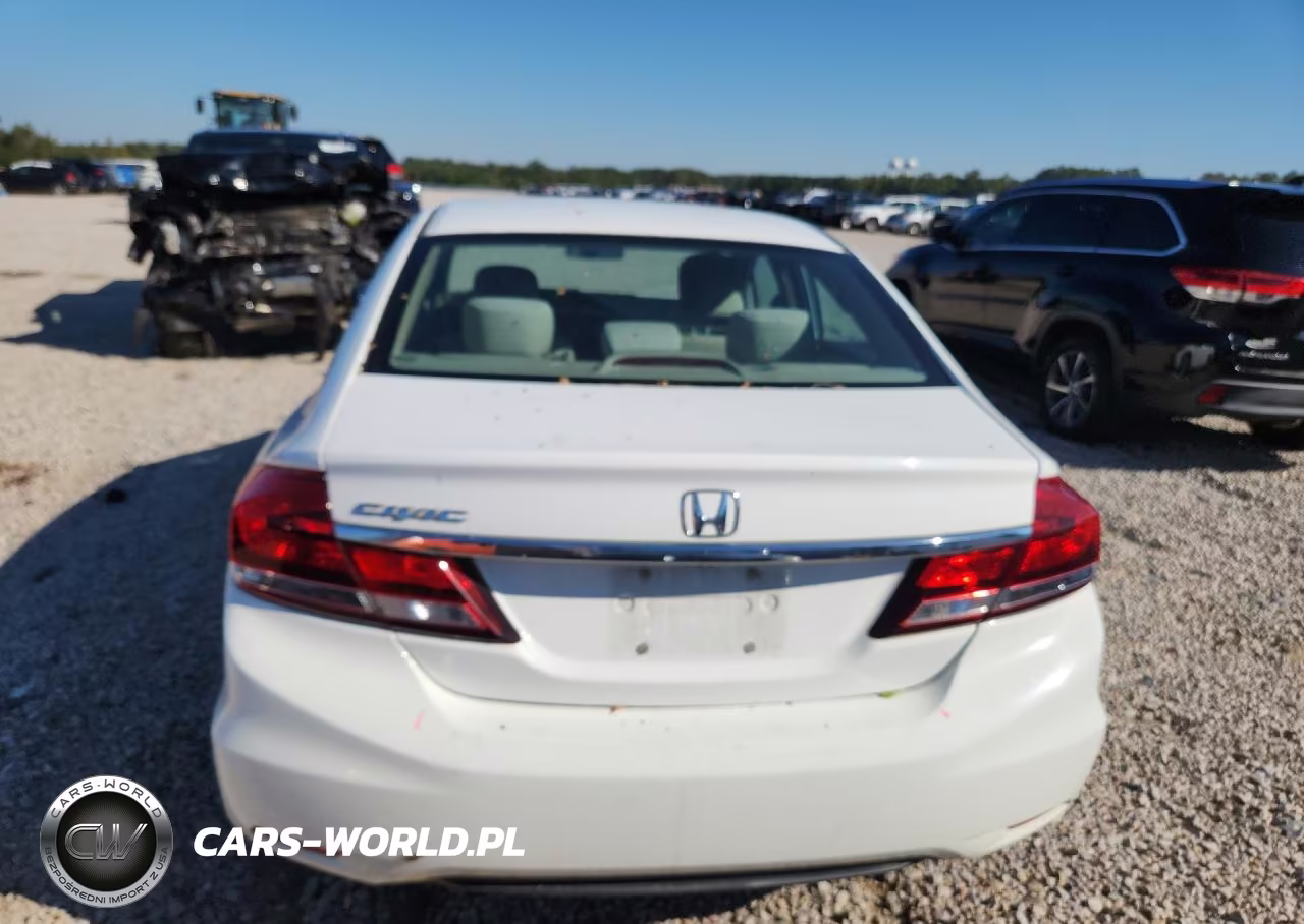 2014 Honda Civic Lx VIN:19XFB2F54EE017465 - 6