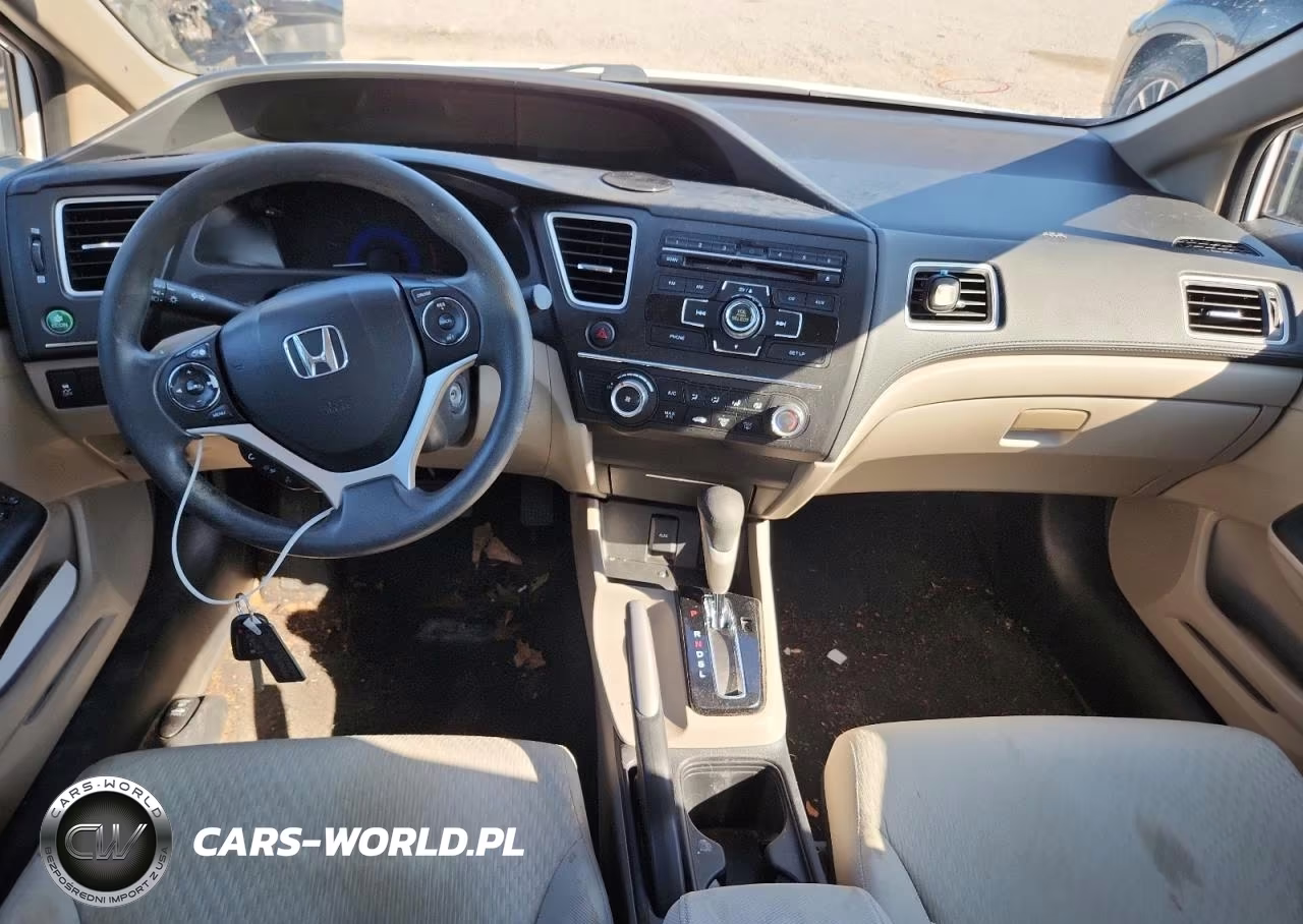 2014 Honda Civic Lx VIN:19XFB2F54EE017465 - 8