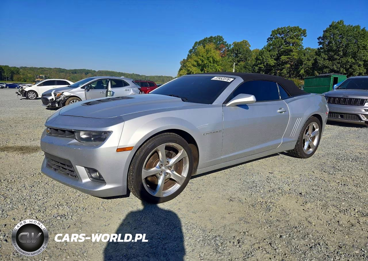 2014 Chevrolet Camaro 2Ss VIN:2G1FK3DJ5E9290492 - 1