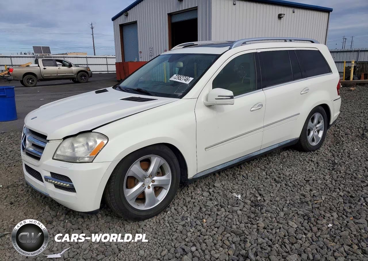 2012 Mercedes-Benz Gl 450 4Matic VIN:4JGBF7BE1CA767441 - 1