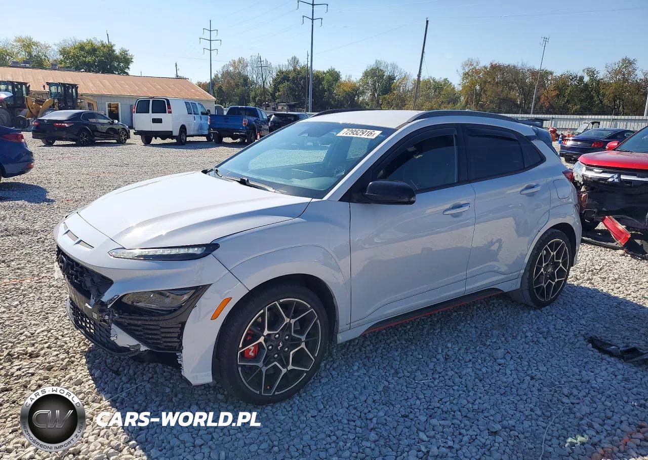 2023 Hyundai Kona N Base VIN:KM8KH3AC7PU007117 - 1