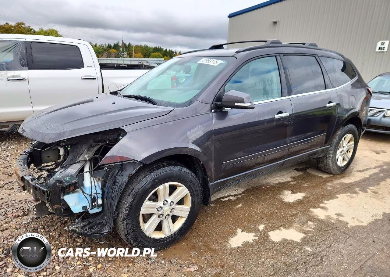 2014 Chevrolet Traverse Lt VIN:1GNKVGKD0EJ254240 - 1