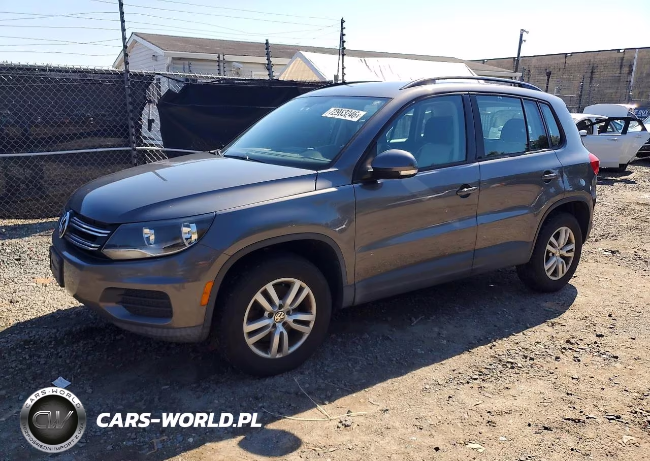 2016 Volkswagen Tiguan S VIN:WVGAV7AX9GW030031 - 1