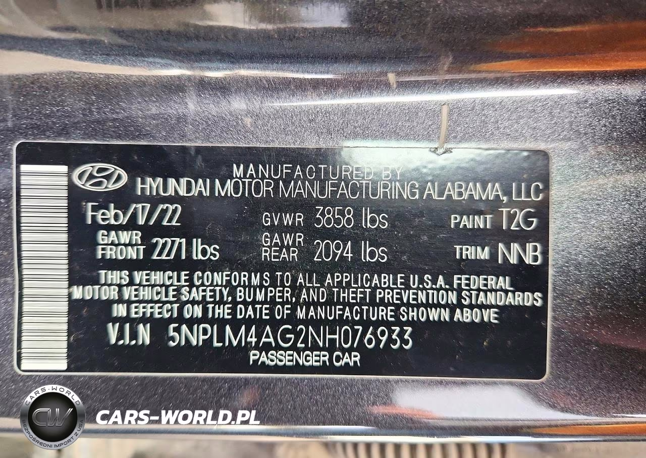 2022 Hyundai Elantra Sel VIN:5NPLM4AG2NH076933 - 12