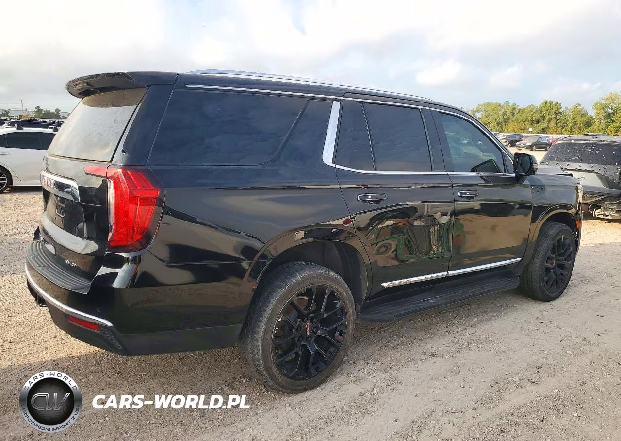 2022 GMC Yukon Slt VIN:1GKS2BKT7NR348181 - 3