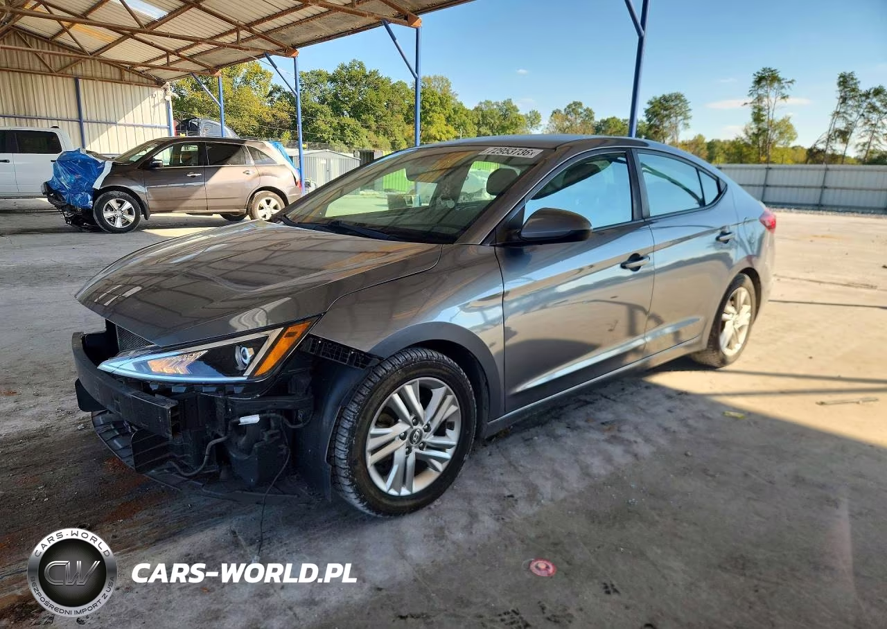 2019 Hyundai Elantra Sel VIN:5NPD84LF8KH403392 - 1