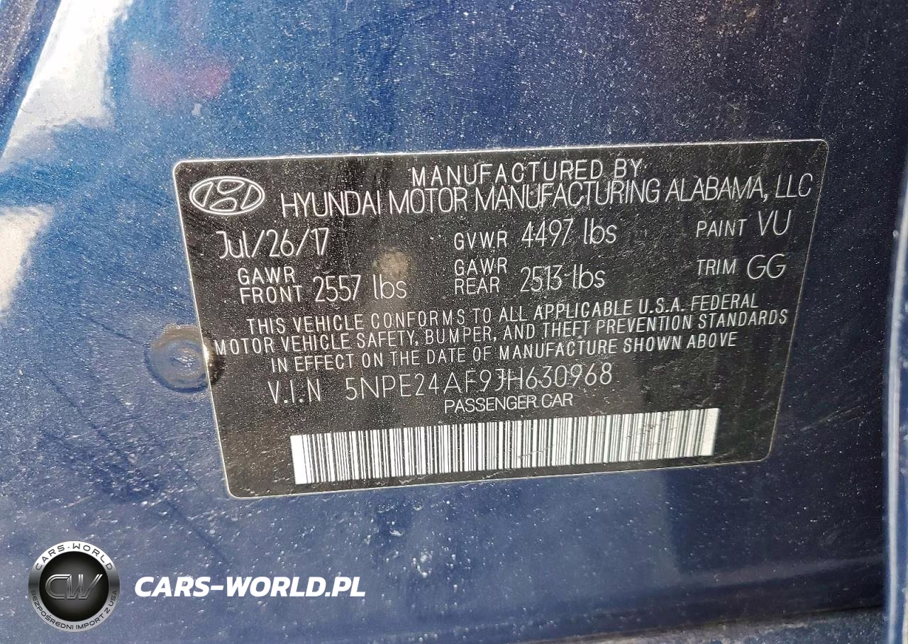 2018 Hyundai Sonata Se VIN:5NPE24AF9JH630968 - 13