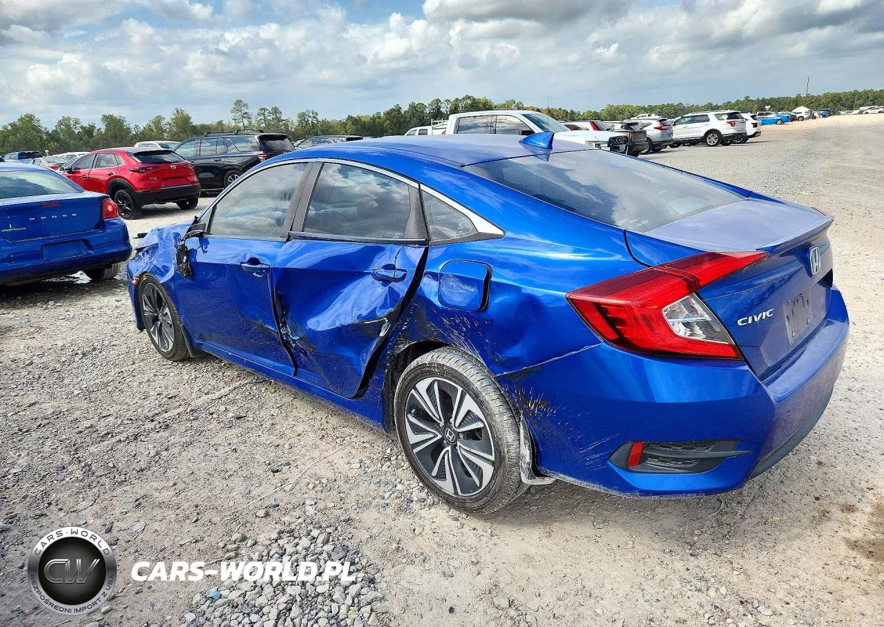 2017 Honda Civic Ex VIN:19XFC1F31HE020933 - 2
