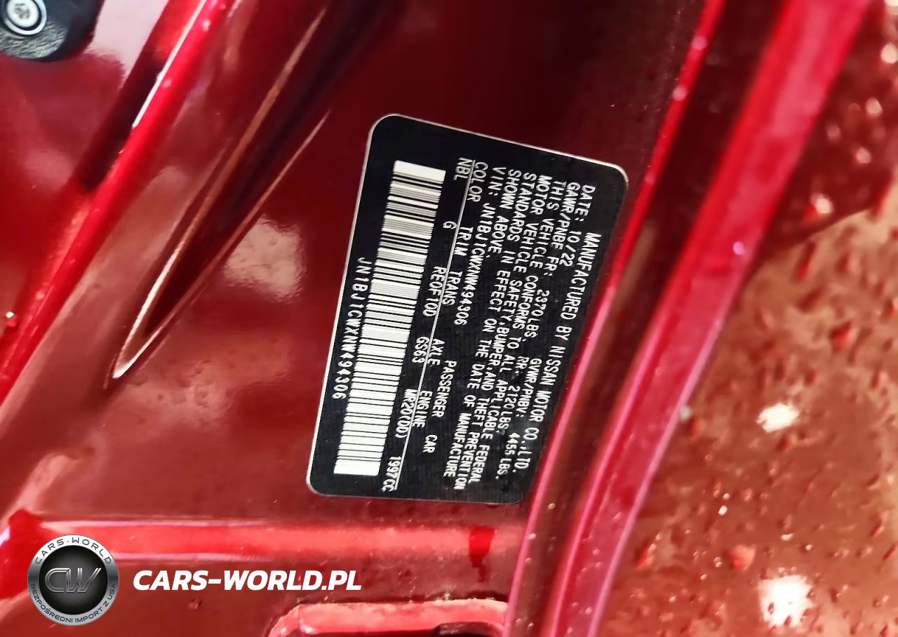 2022 Nissan Rogue Sport Sl VIN:JN1BJ1CWXNW494306 - 14