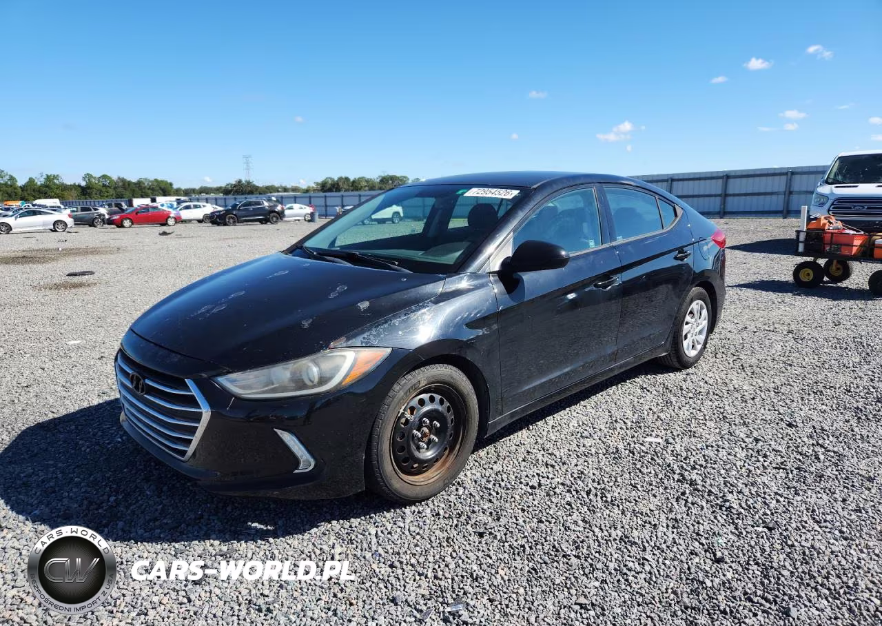 2018 Hyundai Elantra Se VIN:5NPD74LF8JH354566 - 1