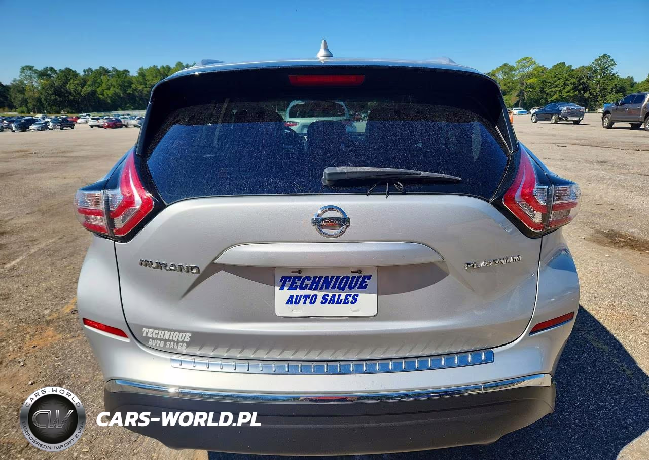 2017 Nissan Murano Platinum VIN:5N1AZ2MG4HN112694 - 6
