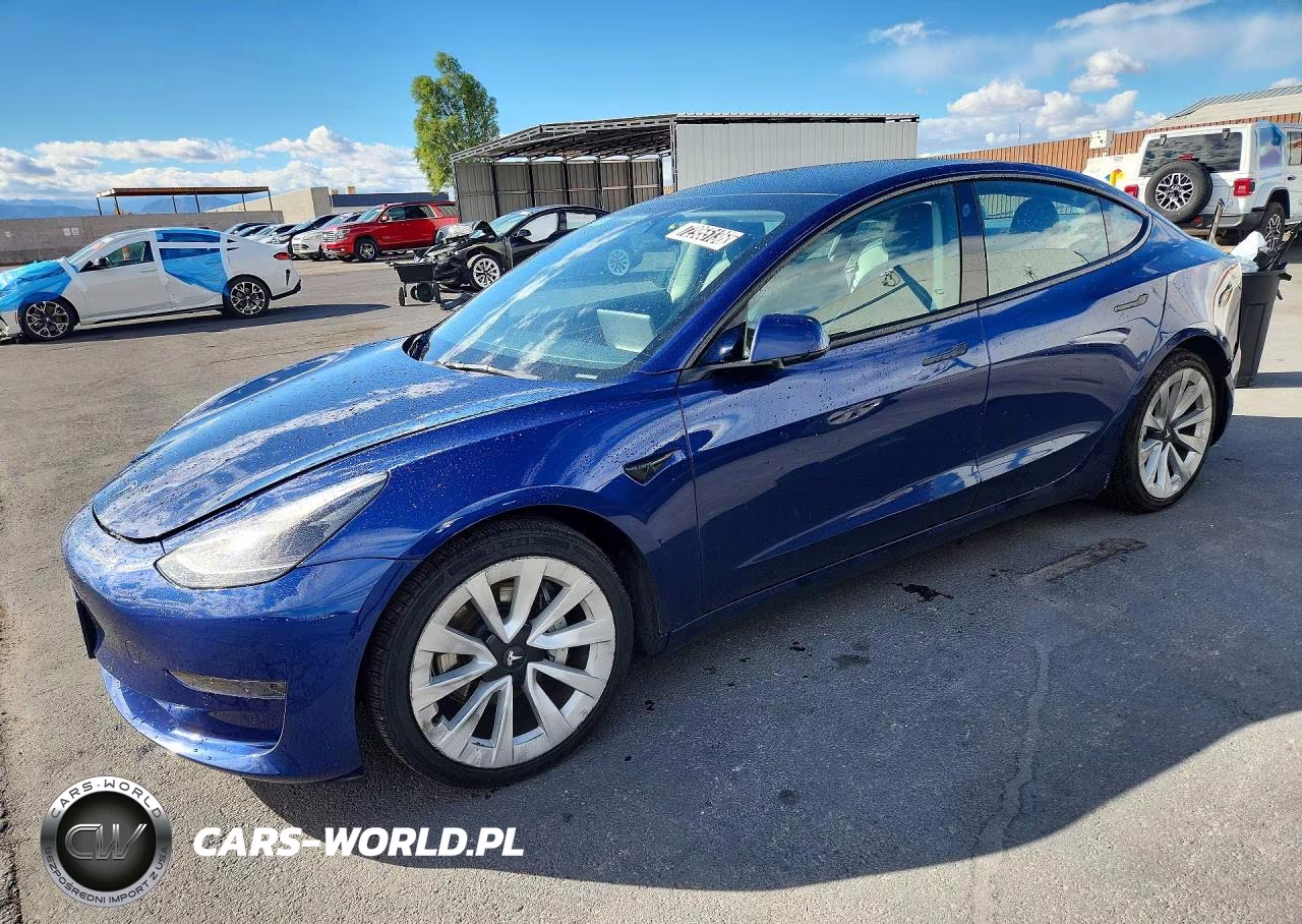 2022 Tesla Model 3 VIN:5YJ3E1EA9NF368644 - 1
