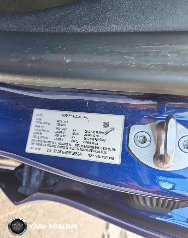 2022 Tesla Model 3 VIN:5YJ3E1EA9NF368644 - 12